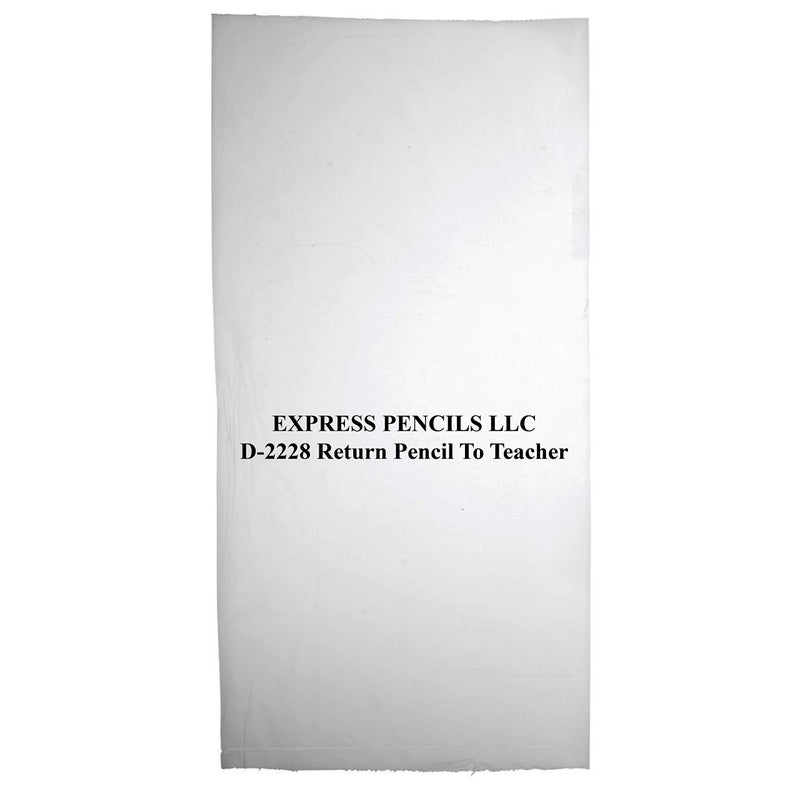 Express Pencils D2228 Return Pencil To Teacher - 36 Qty Package - Teacher Pencils - Image 3
